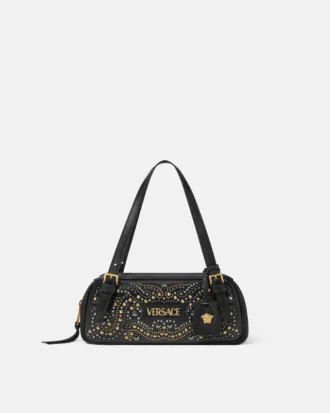 Versace Tag bowlingväska med nitar
