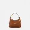Versace Tag Hobo-väska i mocka Versace Tag Hobo-väska i mocka