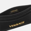 Versace Tag kortficka i läder Versace Tag kortficka i läder