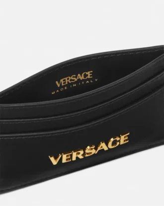 Versace Tag kortficka i läder