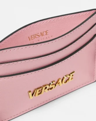 Versace Tag kortficka i läder Versace Tag kortficka i läder