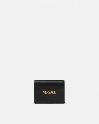 Versace Tag läderplånbok Versace Tag läderplånbok