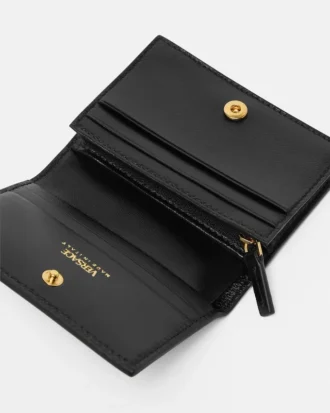 Versace Tag läderplånbok Versace Tag läderplånbok