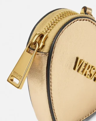 Versace Tag metallisk myntficka