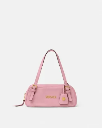 Versace Tag Nappa Bowling Bag