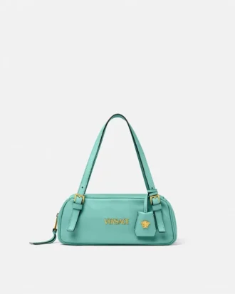 Versace Tag Nappa Bowling Bag