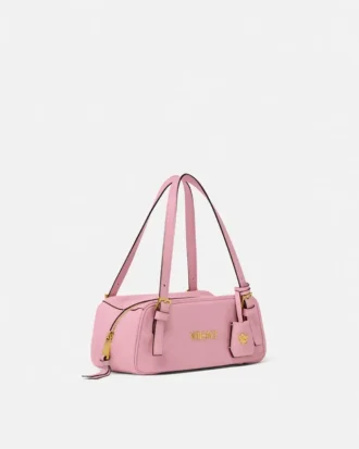 Versace Tag Nappa Bowling Bag