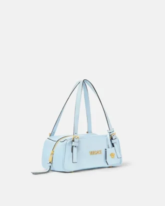 Versace Tag Nappa Bowling Bag