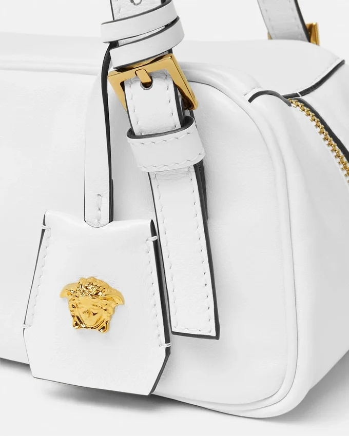 Versace Tag Nappa Bowling Bag Versace Tag Nappa Bowling Bag