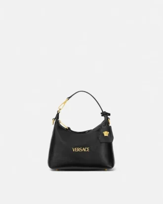 Versace Tag Nappa Hobo-väska