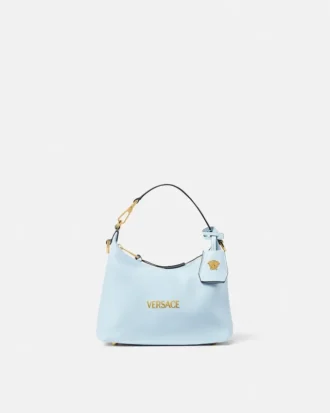 Versace Tag Nappa Hobo-väska