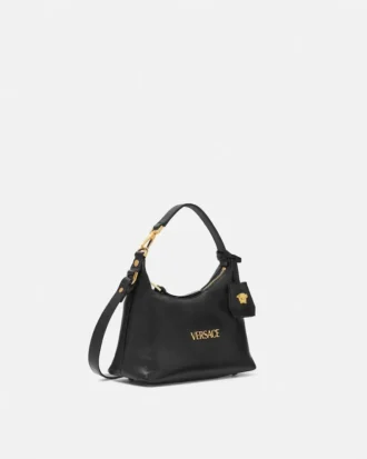 Versace Tag Nappa Hobo-väska