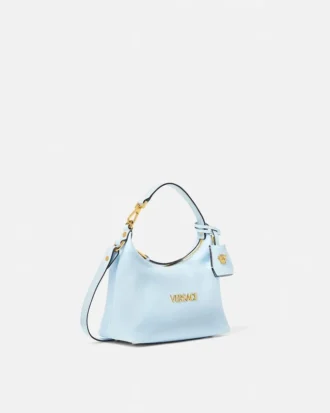 Versace Tag Nappa Hobo-väska